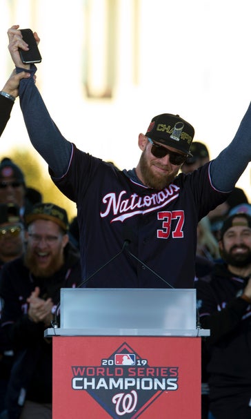 Trump honors World Series champion Nationals at White House